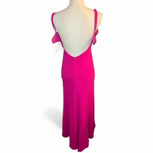 Morgan and Co One-Shoulder Sequin maxi Dress room formal homecoming Barbie thumbnail 5