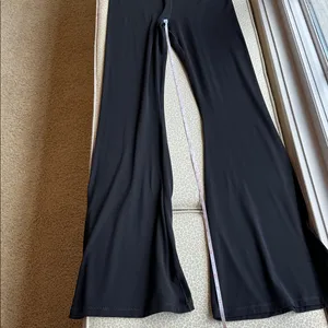 NWOT OFFLINE by Aerie Black Flare Jumpsuit Activewear with adjustable straps XL thumbnail 11