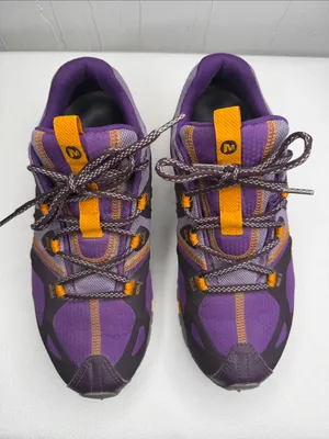 The Merrell Women's Grassbow Sport GORE-TEX hiking shoe Plum/Purple thumbnail 2