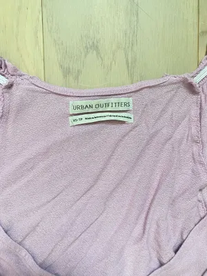 Purple Urban Outfitters Lace Trim Top thumbnail 5