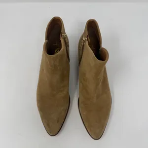 Franco Sarto Shellson Ankle Boot Tan Suede Pointed Toe Women 7M Size 7 thumbnail 2