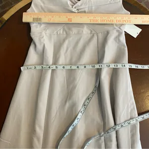 Show Me Your MuMu Zurich Knot Bridesmaid‎ Gown in oyster size small nwt thumbnail 8