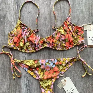 Billabong Bring on the bliss tanga bikini bottoms NWT thumbnail 3