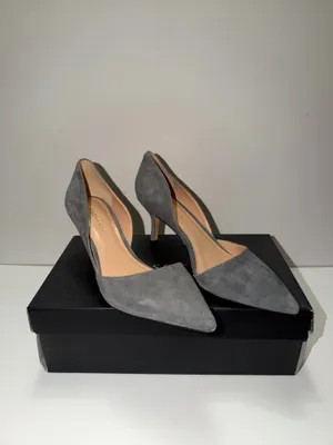 Sole society gray pumps suede  thumbnail 5