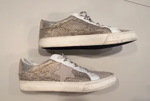 Vintage Havana | Grande snakeskin sneakers. Size: 7.5 thumbnail 9