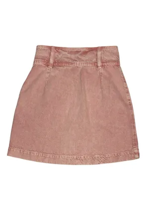 SÉZANE Bettie Denim Mini Skirt, Pink, FR34/US2 thumbnail 3