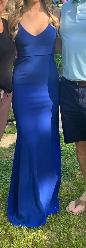 Lulus Slate Blue Prom / Formal Dress thumbnail 1