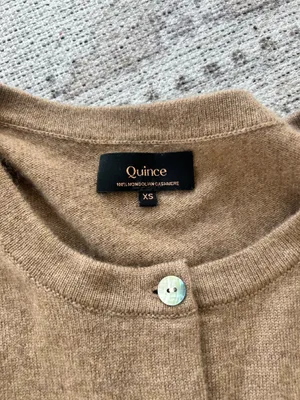 Quince Mongolian Cashmere Cardigan thumbnail 2