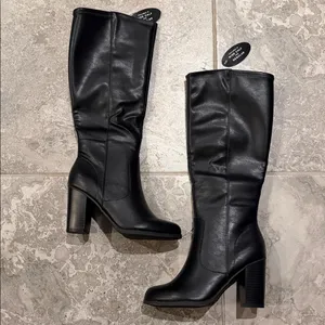 Style & Co Addyy Dress Zipper Boots in Smooth Black, Size 5.5, NEW in Box thumbnail 6