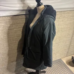 Universal Thread Womens Water Resistant Hooded Parka Jacket Winter‎ Large thumbnail 3