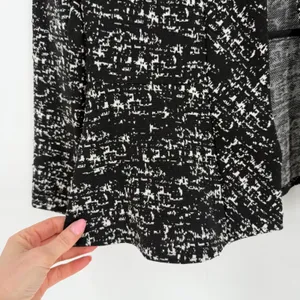 Sara Campbell Open Front Blazer Womens Small Black White‎ Peplum Careerwear Chic thumbnail 7