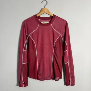 New Balance Biocool Long Sleeve Shirt Women's Medium Red Active Running Workout thumbnail 3