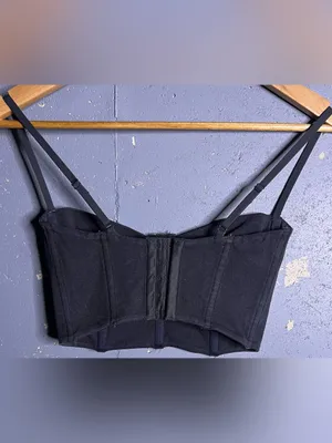 SKIMS Outdoor Bustier in Color: Ash Gray. Size XSMALL thumbnail 3