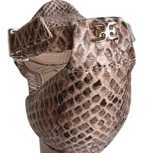 Like New Sam Edelman Leather Yaro Heeled Sandals Snakeskin Size 7.5 thumbnail 8