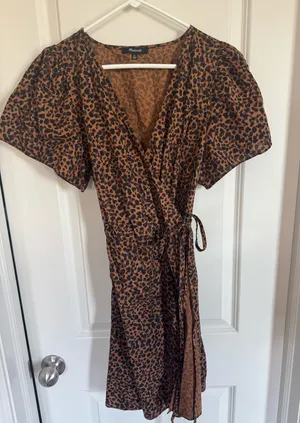 Madewell wrap dress thumbnail 1