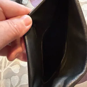 Vintage NWOT black leather knee-high women’s boots stiletto heel pointed toe thumbnail 5