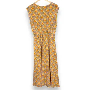 BerrIn Dress Midi Blouson Surplice‎ V-Neck NO BELT Sleeveless Size 40 Floral thumbnail 2