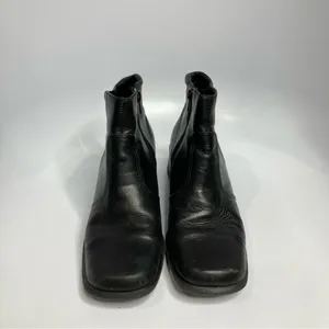 Thom McAn leather Y2K boots size 8‎ Black thumbnail 4