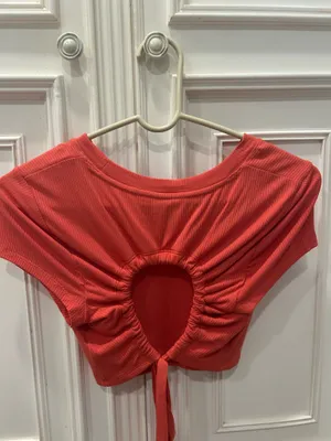 coral aerie open back top  thumbnail 2