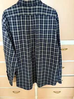 Polo by Ralph Lauren Whitfield Men’s XL Blue Plaid - Button Front Shirt 100% Cotton thumbnail 8