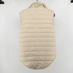 Varley Ellis Gilet Sherpa Reversible Quilted Puffer Vest Medium Beige VAR00942 thumbnail 5