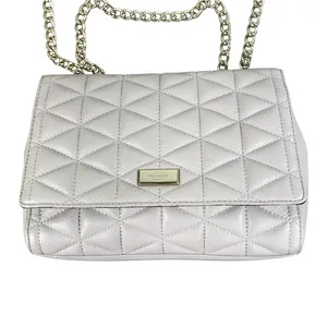 KATE SPADE Cow Leather Emery Court Eliza Shoulder Crossbody Chain Quilted Bag thumbnail 3