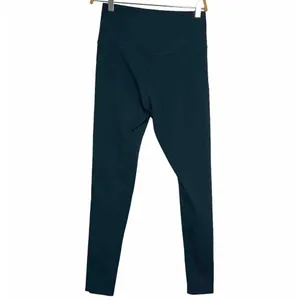 Girlfriend Collective Deep Dark Green Leggings Stretch High Rise Compressive M thumbnail 2