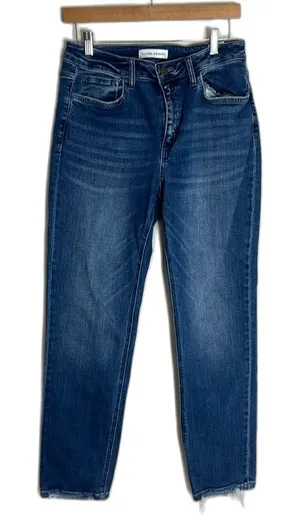 Flying monkey ladies straight leg‎ denim jeans size 27 thumbnail 1