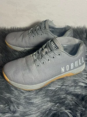 NOBULL Trainer Grey with Gum Outsole Sneakers Size 8 Women’s Men’s 6.5 thumbnail 2
