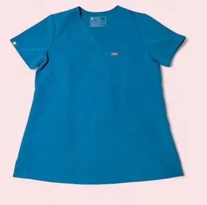 Figs Teal Catarina Technical Collection Medical Scrub Top thumbnail 1