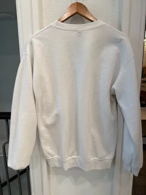 Gildan In My Mom Era Embroidered Sweatshirt Cream Medium thumbnail 5