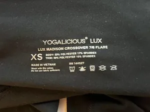 Yogalicious Black Flare, Leggings thumbnail 4
