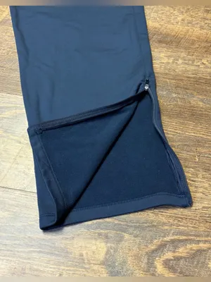 Nike Dri-FIT Running Joggers SweatPants Womens XXL 2XL Blue Zip Ankle 339669-475 thumbnail 3