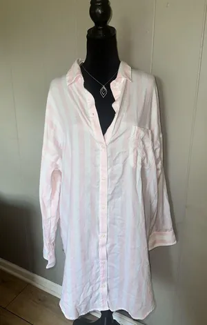 Victoria's Secret Cotton Sleep Shirt thumbnail 2