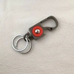 Car Keychain Carabiner Keychain for Men Women Key Rings Bottle Opener thumbnail 2