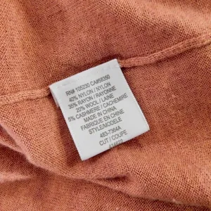 JOIE‎ Wesley Cowl Neck Slouchy Sweater Heather Pale Clay Pullover Knit Medium thumbnail 9