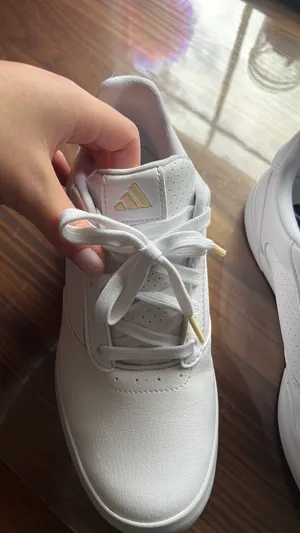 White Adidas Golf Shoes  thumbnail 11