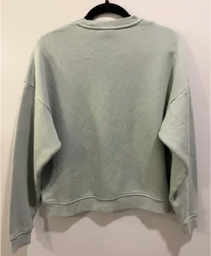 Cozy Earth Cityscape Crewneck Sweatshirt Light Green thumbnail 4