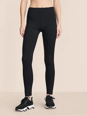 Lou & Grey Sporty Brushed Back Leggings Size L NWT High-Waist Leggings Classic thumbnail 2