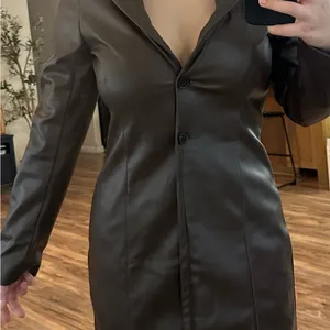 Abercrombie & Fitch Leather Blazer Dress thumbnail 6