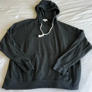 Aerie Waffle Knit Sweatshirt thumbnail 2