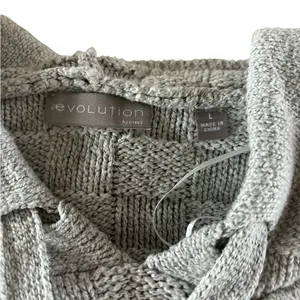 Evolution By Cyrus Phillipa Basket Weave Hooded Pull Over Sweater thumbnail 4