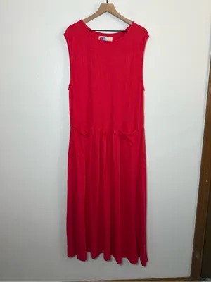 Free People Nikki Midi Dress In Atlas Red thumbnail 2
