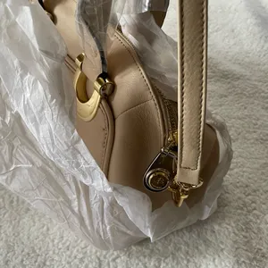 B. Makowsky Glove Leather Zip Top Convertible Satchel A203086 NWT Vanilla thumbnail 3