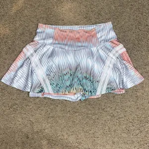 Free People Movement‎ Pleats And Thank You Printed Skort Sunspace Large thumbnail 6