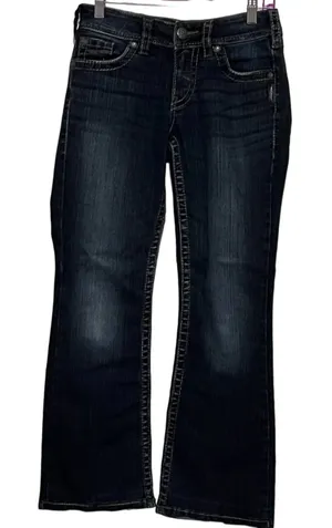 Silver Jeans Co. Suki Surplus Western Glove Works Women's Size W26‎ / L32 thumbnail 1