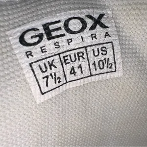 GEOX Respira Women’s Metallic Silver‎ and Gray Wingtip Sneaker Size 10.5/EU 41 thumbnail 8