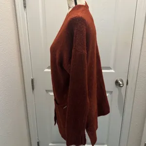 Abercrombie & Fitch Open-Front Cardigan Sweater - Rust Brown thumbnail 11