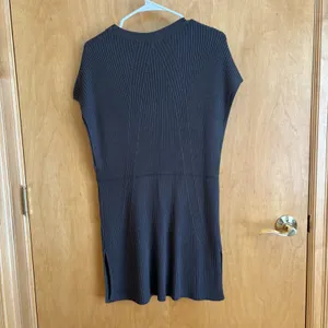 Rag & Bone Dakota Ribbed Knit Tunic Gray Medium‎ thumbnail 5