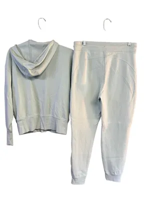 Old Navy Jogger Set Sz S/M Seafoam Green thumbnail 2